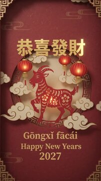 Fire Goat, Chinese New Year 2027