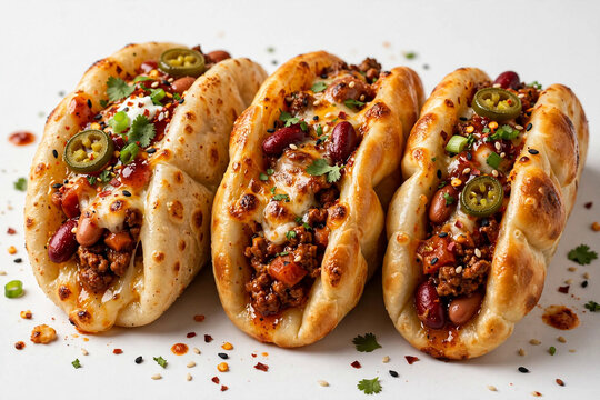 Chili Mochi-Taco Baked