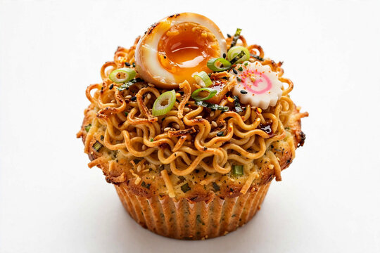  Japanese Cupcake-Ramen Baked