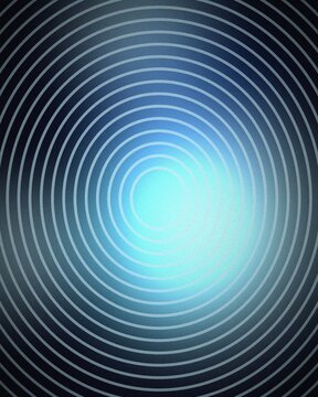 Abstract electric blue swirl vortex with glowing cyan center for futuristic digital backgrounds