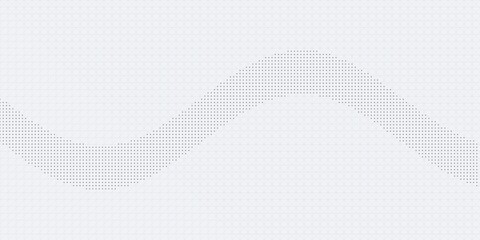 Fototapeta premium Abstract minimalist background with soft flowing gray waves on a light gray surface.