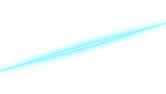 A bright teal streak of light diagonally crosses a black background creating a dynamic visual effect abstract aqua azure beam