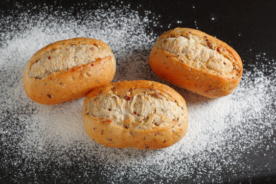 Fresh Grain Bread Rolls