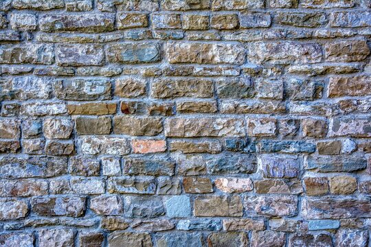 Stone wall.