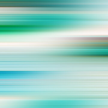 Soft teal and mint abstract background with horizontal motion blur