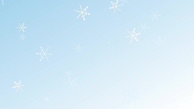 Close-up of clear blue sky with fluffy white clouds and bright sunlight for fresh background