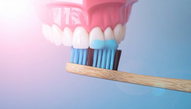Oral care advertising concept