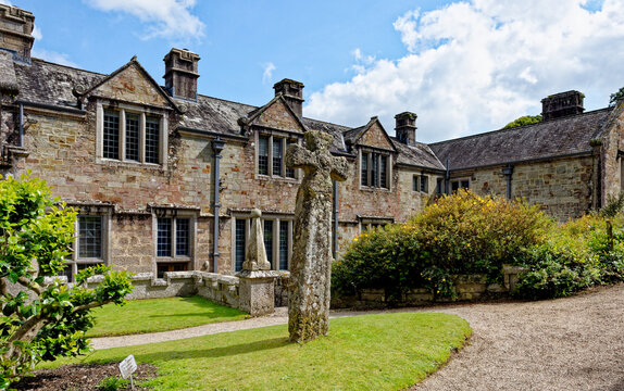 Historic Granite Courtyard and Ancient Celtic Cross