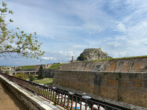 The Old Fortress of Corfu, Greece