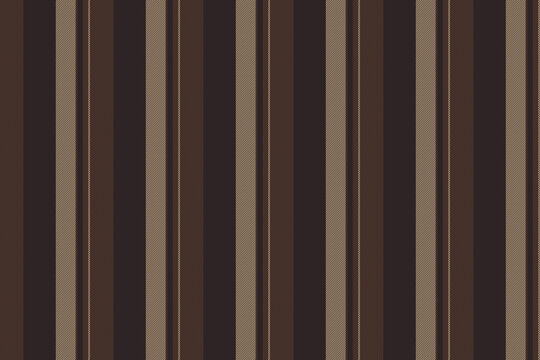 Place vector seamless fabric, elegance stripe textile vertical. Canadian texture pattern background lines in orange and dark colors.