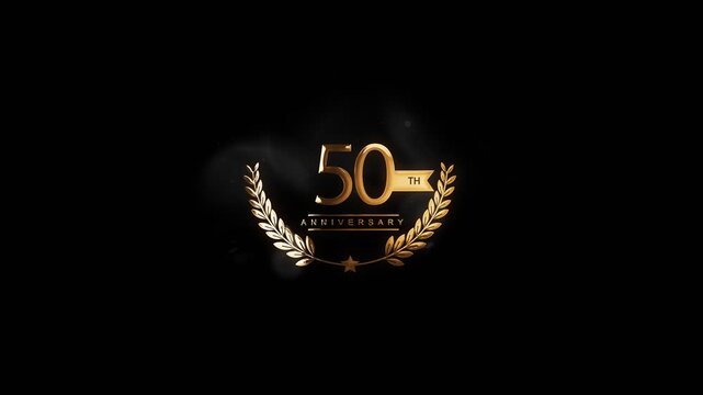 luxury prestige titles intro motion graphic blank space with alpha channel