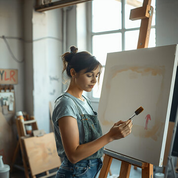 Jeune peintre