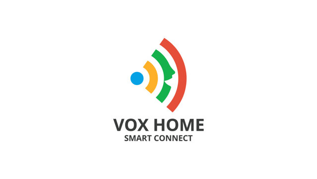Vox Home Smart Connect Technology Logo Design