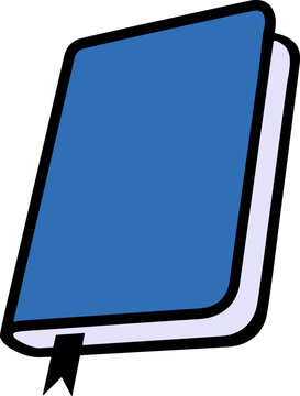 Book Bookmark Cartoon Icon