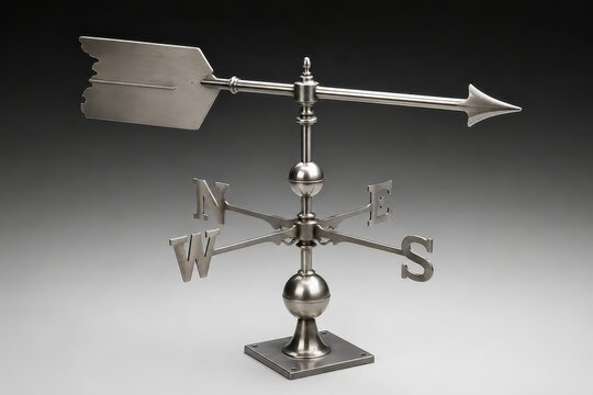 Antique weather vane showing North, East, South, West directions
