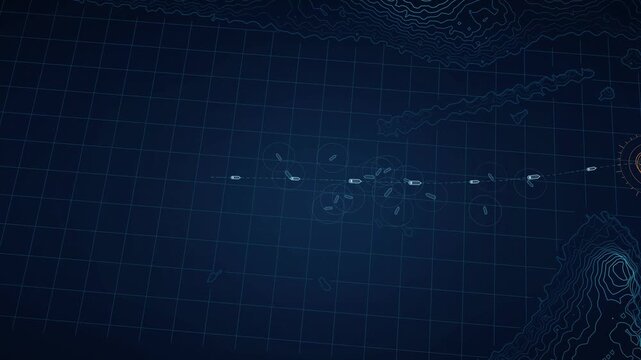 Strait of Hormuz Anchorage Vessel Movement Visualization, Maritime Traffic Monitoring, Nautical Map Animation, Geospatial Data Representation, Oceanic Navigation, Global Trade Routes, Shipping