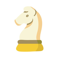 Business Strategy Chess Knight Icon © nikagraphic