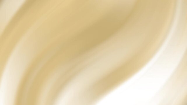 Soft beige golden fluid wave pattern abstract texture for backgrounds, designs, packaging, textiles, and wallpapers with smooth lines and light brown hues.

