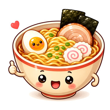 Noodle cartoon