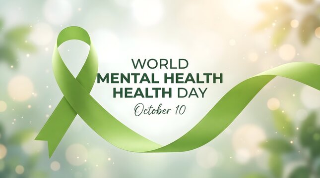 Raising awareness for world mental health day to promote well being and reduce stigma