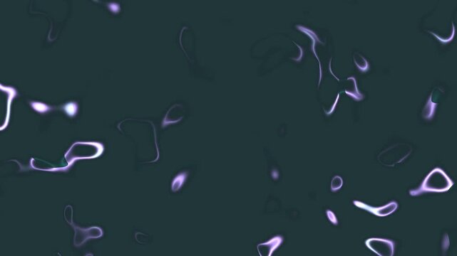 Deep glowing shimmering fluid outline field texture with muted purple accents, sky northern phosphor