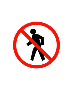 do not enter sign