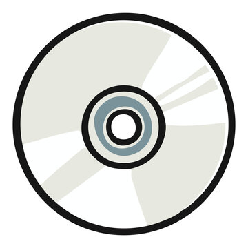 Compact Disc CD Media Icon