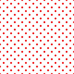 pattern red polka dots background © agung