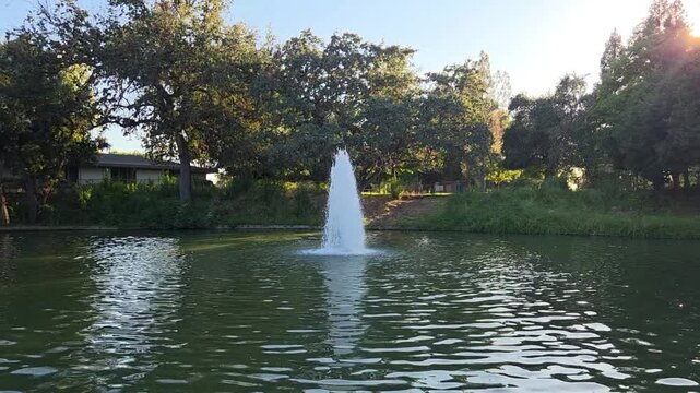 fountain in the park