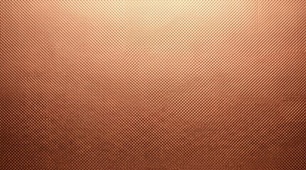 Obraz premium Copper metal texture background with dotted pattern and light reflection