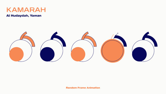 Abstract Fruits Animation Frames - Kamarah, Al Hudaydah, Yemen