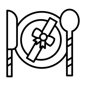 Christmas Dinner Icon