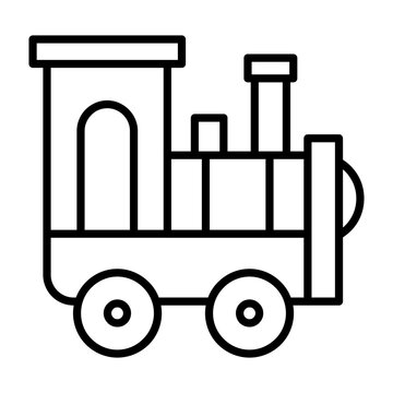 Toy Train Icon