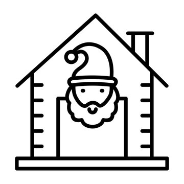 Santa Workshop Icon