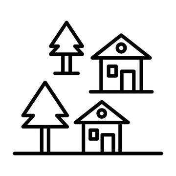 Winter Village Icon