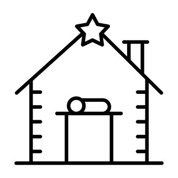 Nativity Scene Icon
