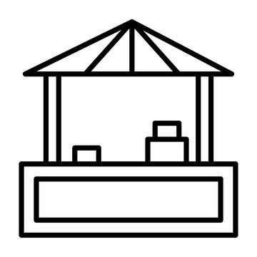 Christmas Market Icon
