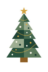 Fototapeta premium christmas tree vector