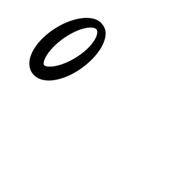 Traditional Bima script character vector isolated for Indonesian cultural and educational design.