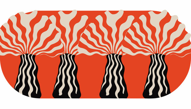 abstract zebra pattern design