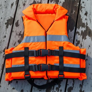 Ready for the Waves: A Vibrant Vest Awaits Adventure.