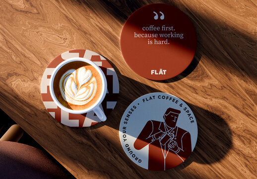 Coaster Mockup