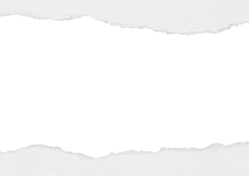 Torn paper edge with textured background and transparent area for copy