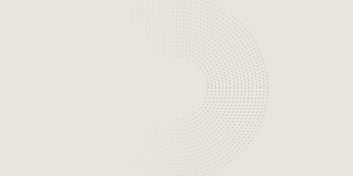 Black random polka dots brown background abstract pattern, horizontal halftone dots for wallpaper or vintage style seamless background, mix small and big circle dots.