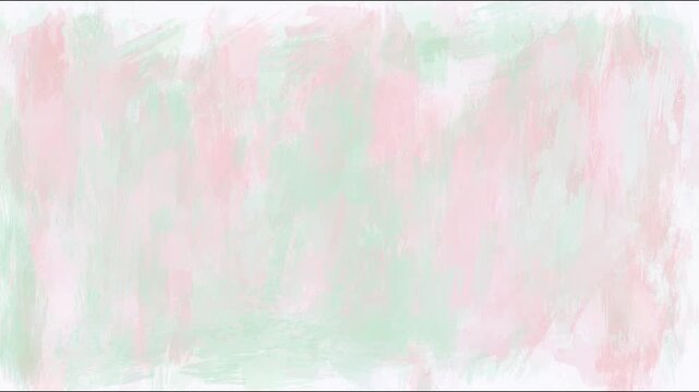 Soft Pastel Abstract Grunge Background With Random Elegant Brush Strokes And Flat Textures For Lifestyle And Beauty Video Presentations