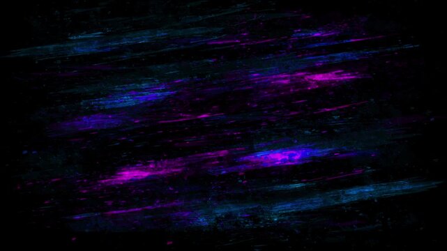 Futuristic Neon Abstract Grunge Background With Random Cyberpunk Brush Strokes And Flat Textures For Edgy Digital Media Projects
