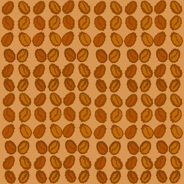 Brown Coffebean pattern