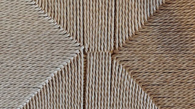 Woven rattan pattern