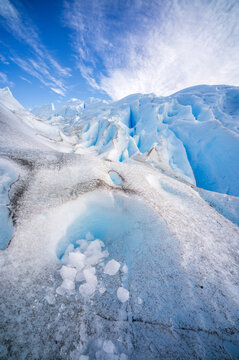 Perito Moreno glacier Patagonia Los Glaciares National Park ice