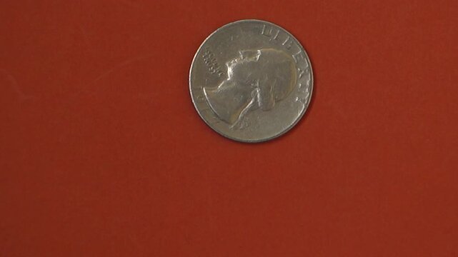 アメリカ硬貨25セント 5セント 10セント